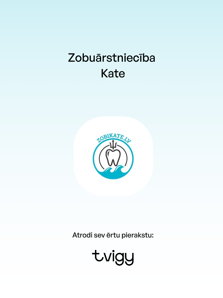 Zobārstniecība Kate logotips
